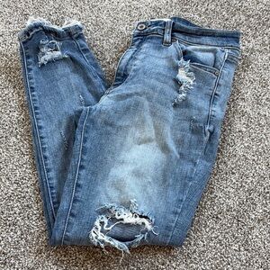 KanCan Distressed Blue Jeans